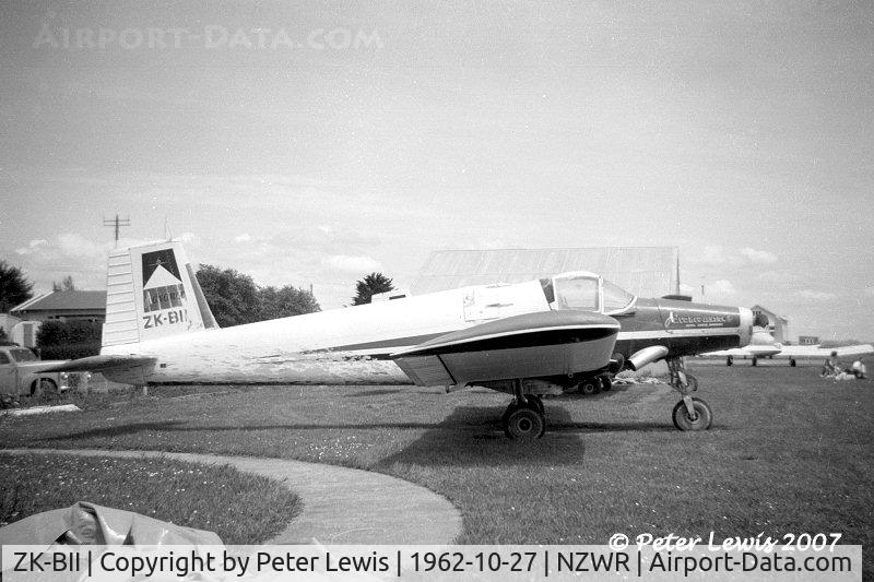 ZK-BII, Fletcher FU24-950M C/N 36, another old Fletcher, active since 1956