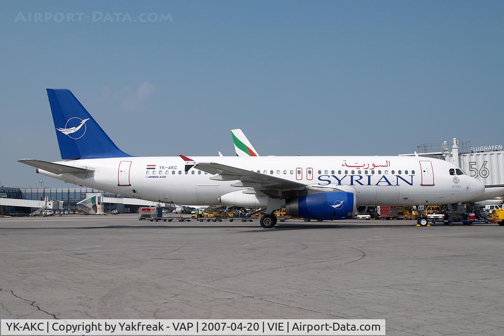 YK-AKC, 1999 Airbus A320-232 C/N 1032, Syrian Air Airbus 320