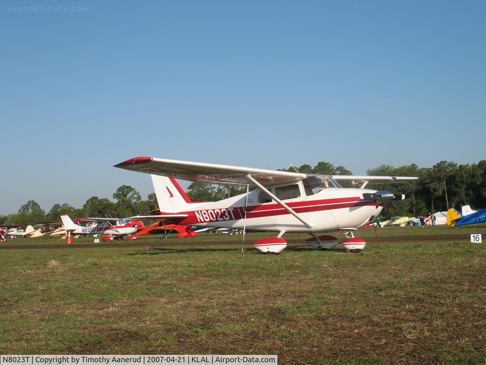 N8023T, 1960 Cessna 175A Skylark C/N 56723, Sun-n-Fun 2007