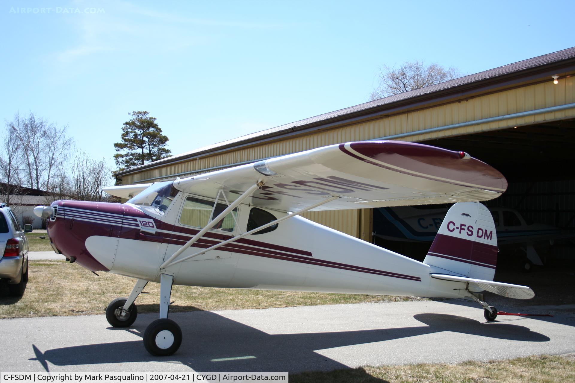 C-FSDM, 1947 Cessna 120 C/N 13493, Cessna 120