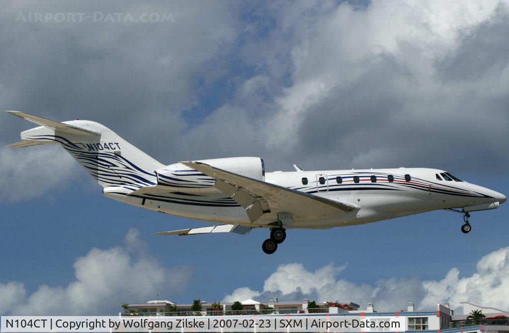 N104CT, 2007 Cessna 750 Citation X Citation X C/N 750-0275, visitor