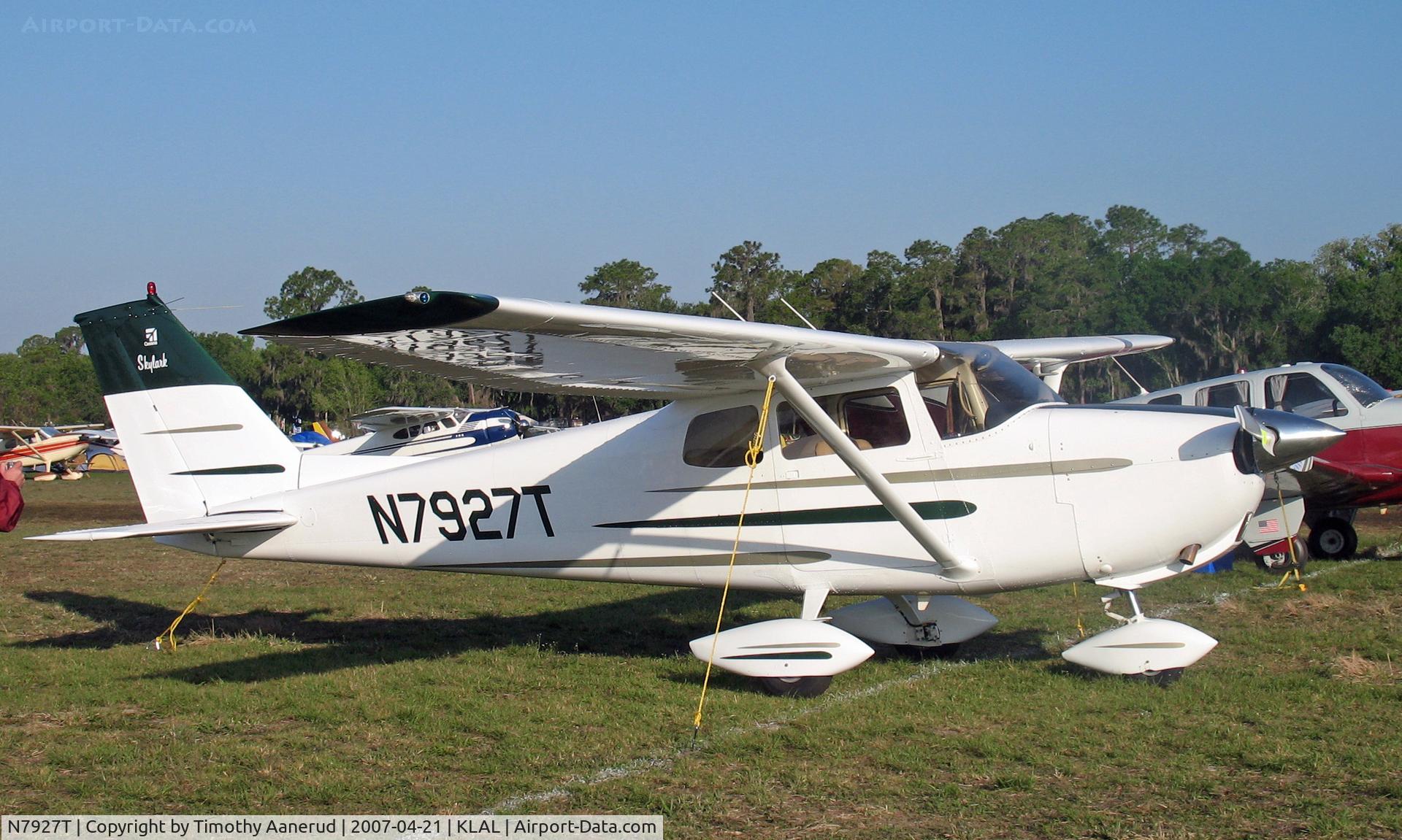 N7927T, 1960 Cessna 175A Skylark C/N 56627, Sun-n-Fun 2007