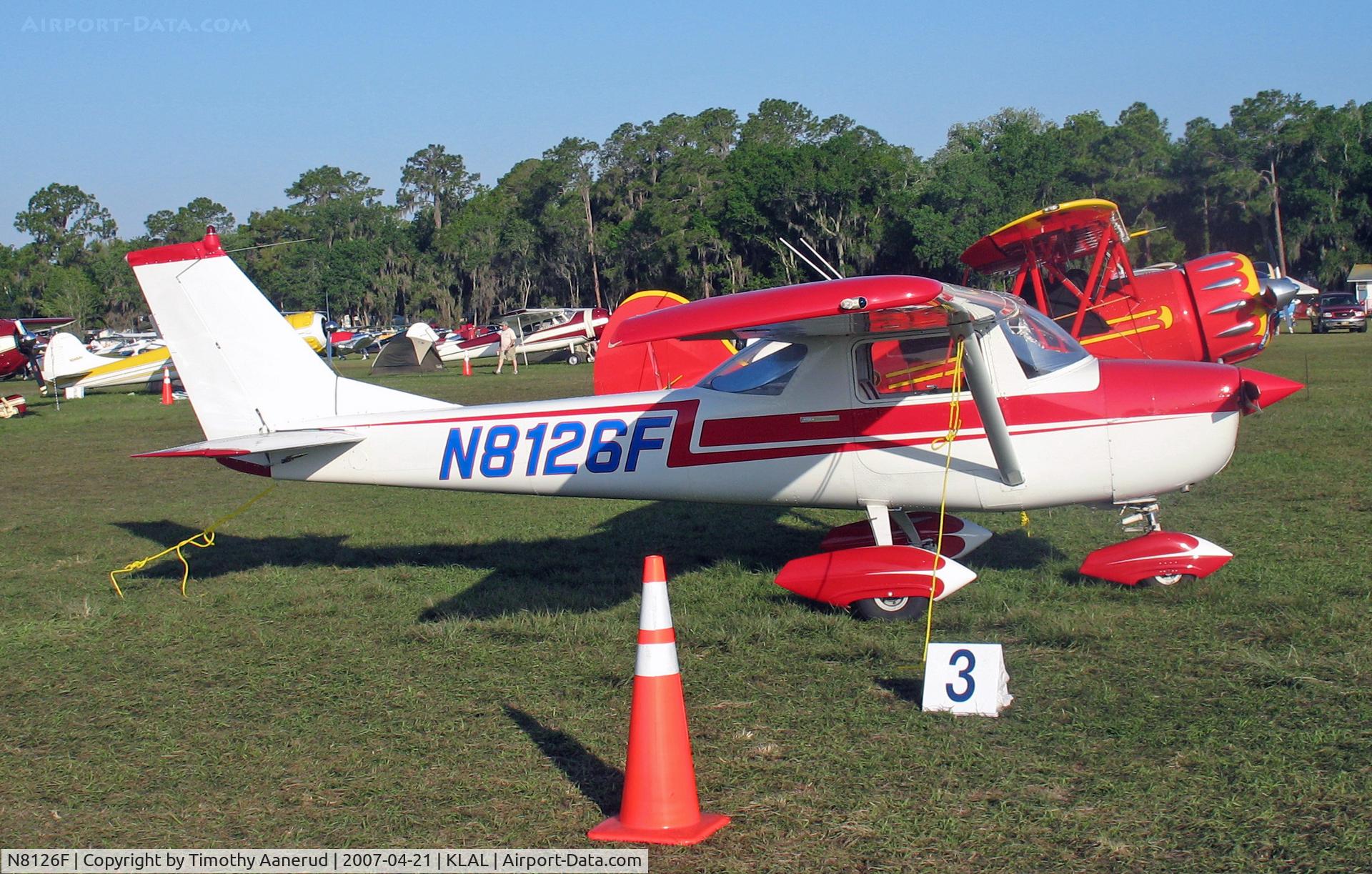 N8126F, 1966 Cessna 150F C/N 15064226, 1966 Cessna 150F, c/n 15064226, Sun-n-Fun 2007