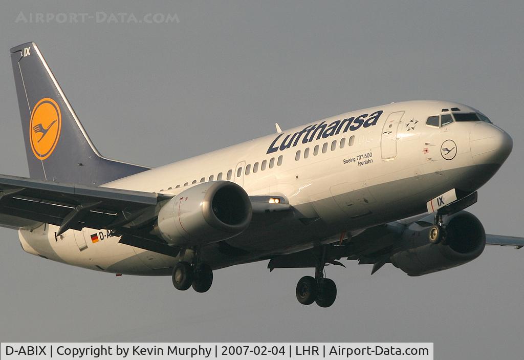 D-ABIX, 1991 Boeing 737-530 C/N 24946, Lufty 737