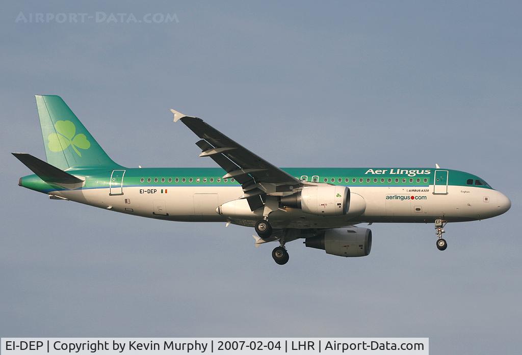 EI-DEP, 2005 Airbus A320-214 C/N 2542, Aer Lingus Bus