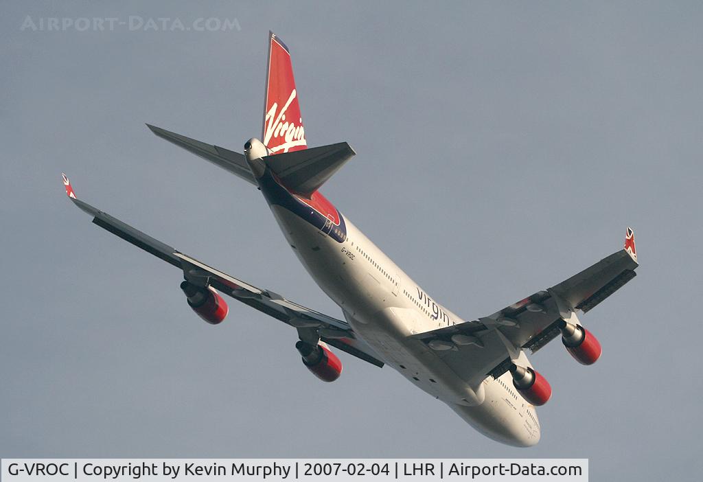 G-VROC, 2003 Boeing 747-41R C/N 32746, Virgin 747