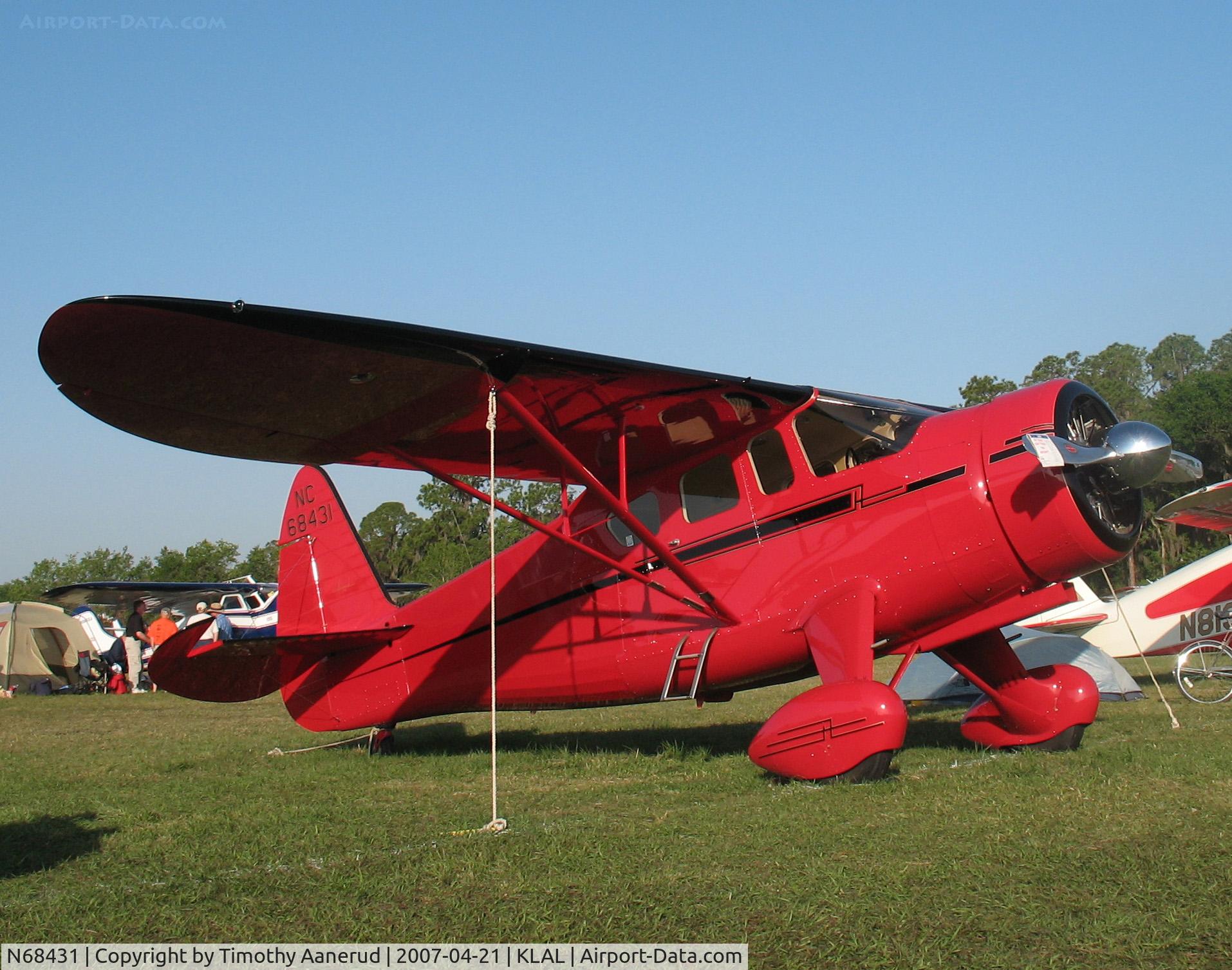 N68431, 1943 Howard Aircraft DGA-15P C/N 991, Sun-n-Fun 2007