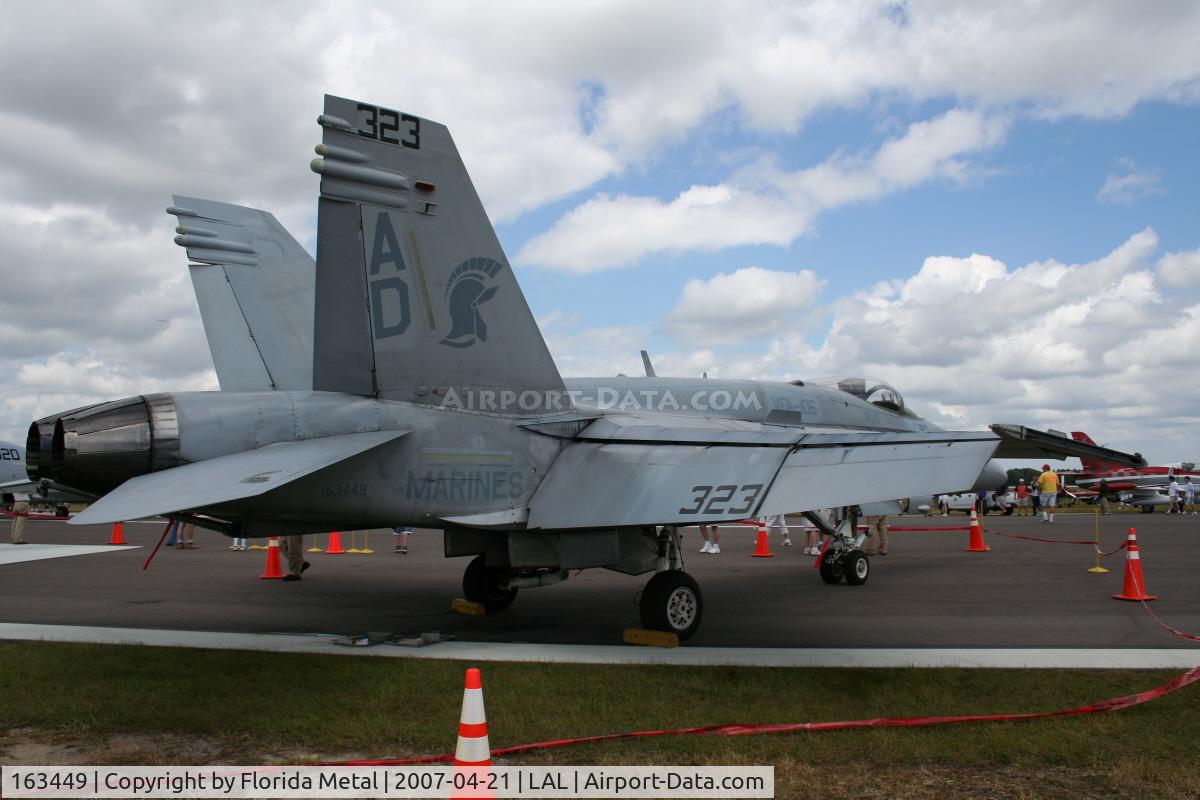 163449, 1988 McDonnell Douglas F/A-18C Hornet C/N 0659, F-18