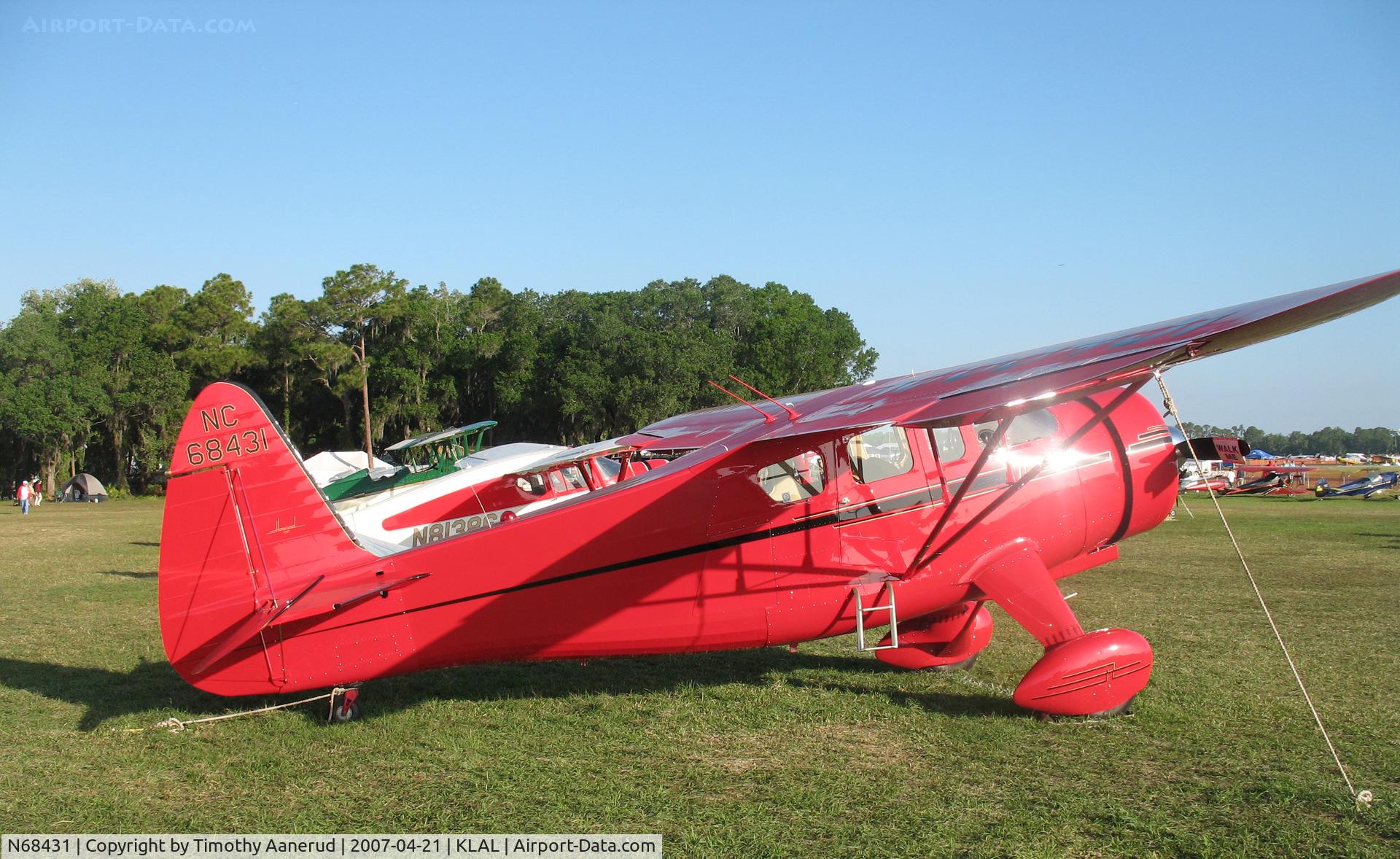 N68431, 1943 Howard Aircraft DGA-15P C/N 991, Sun-n-Fun 2007