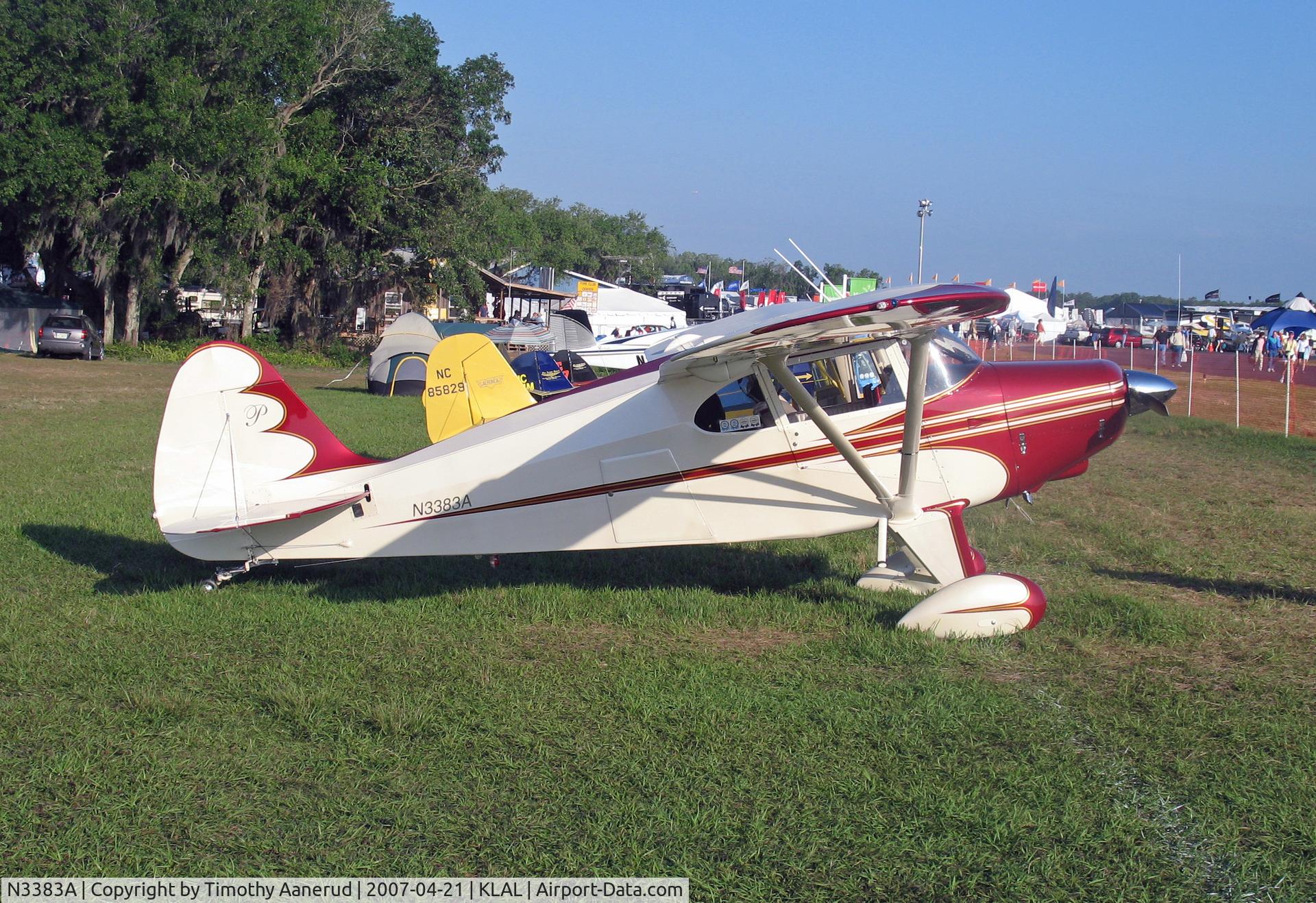 N3383A, 1953 Piper PA-22-135 Tri-Pacer C/N 22-1646, Sun-n-Fun 2007