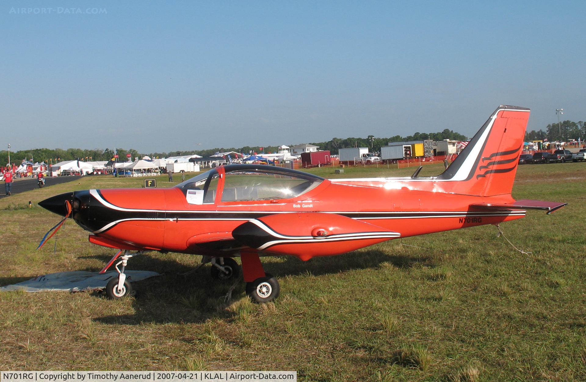 N701RG, SIAI-Marchetti F-260B C/N 11-10, Sun-n-Fun 2007