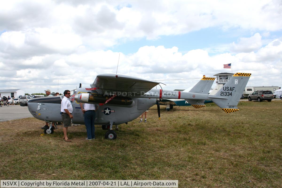 N5VX, 1967 Cessna O-2A Super Skymaster C/N 337M-0040, O-2