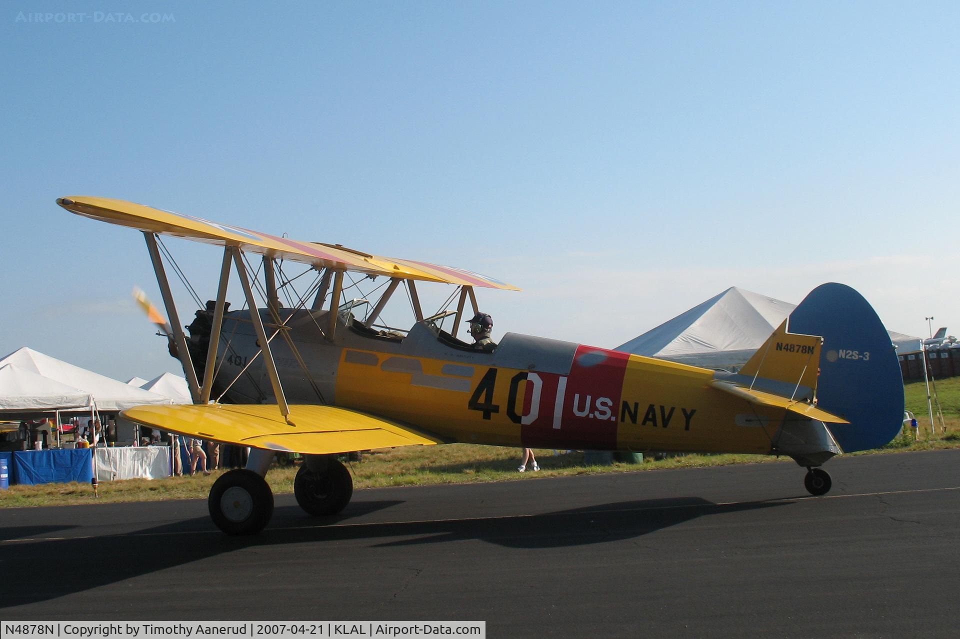 N4878N, 1942 Boeing E75 C/N 75-5675, Sun-n-Fun 2007