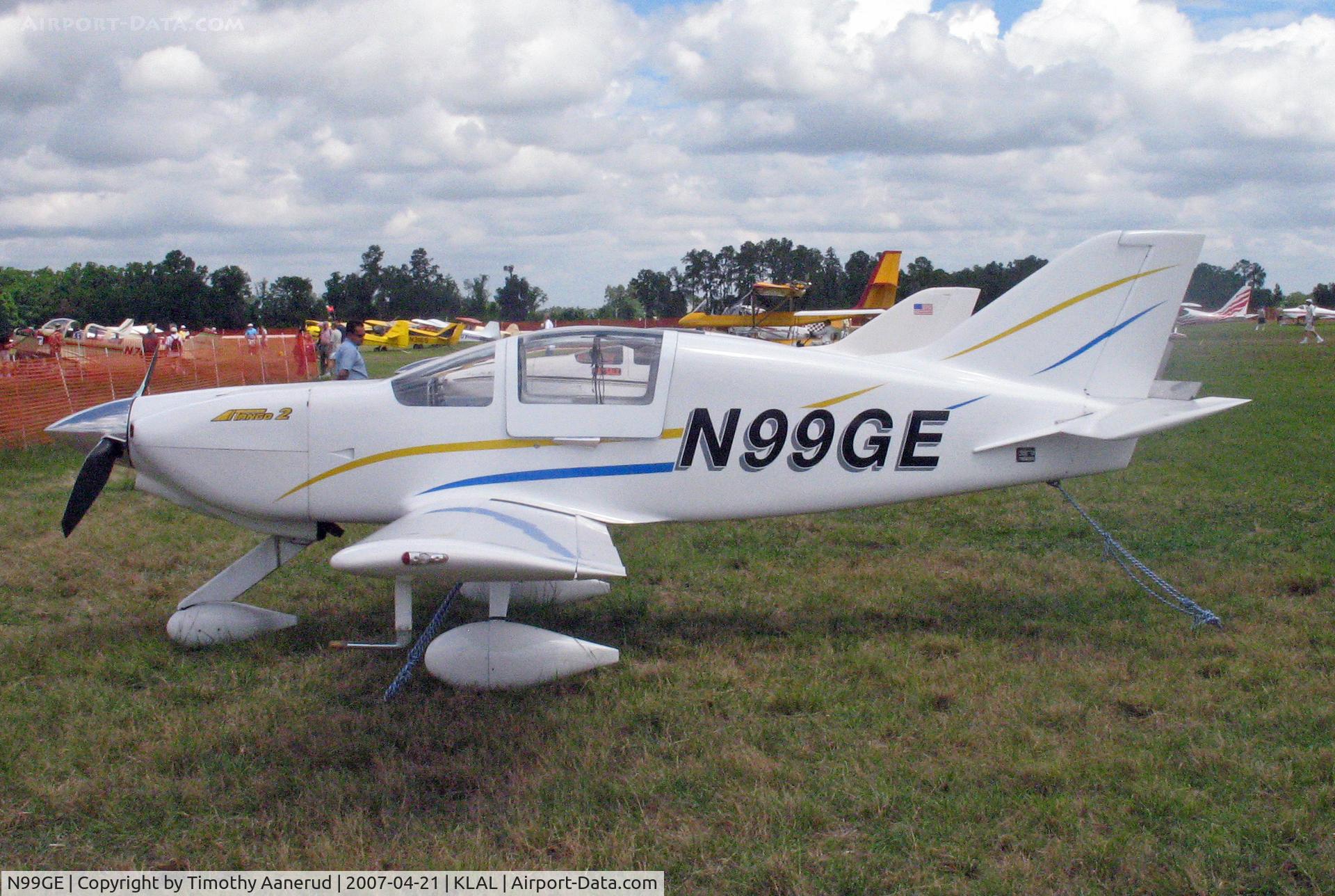 N99GE, 2002 Team Tango Tango 2 C/N T015, Sun-n-Fun 2007