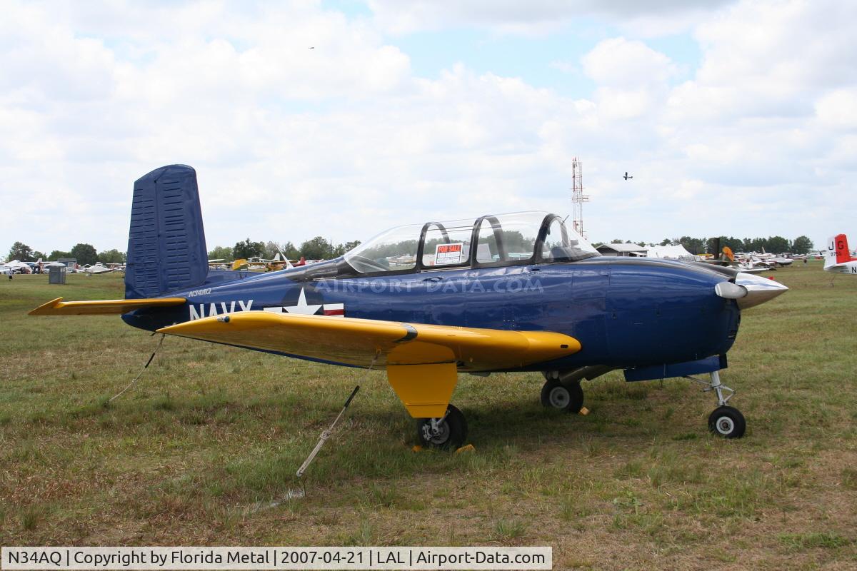 N34AQ, 1956 Beech A45 C/N CG-112, T-34