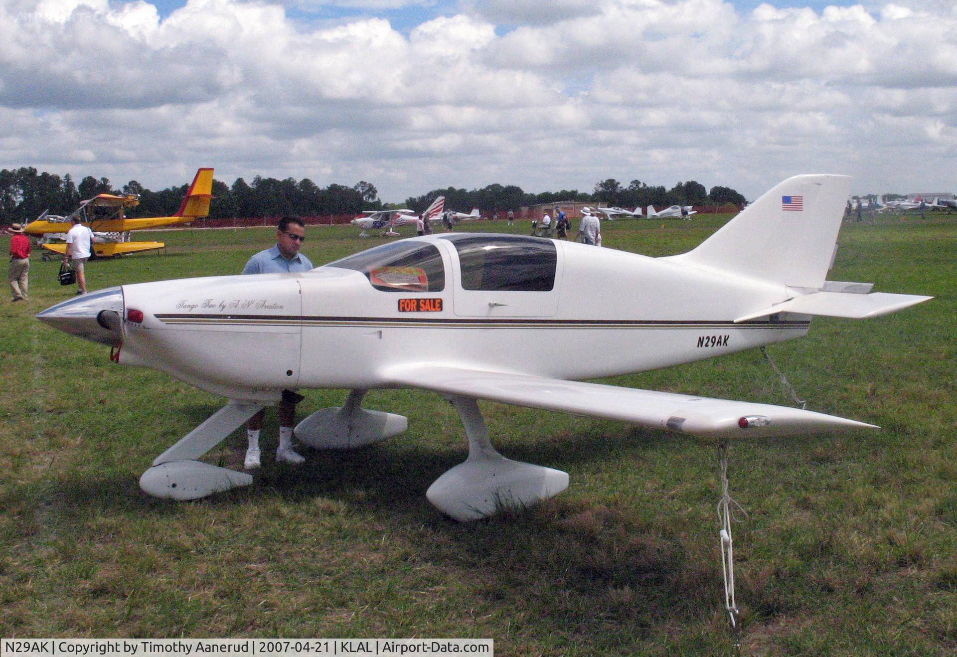 N29AK, 2000 Team Tango Tango 2 C/N T008, Sun-n-Fun 2007