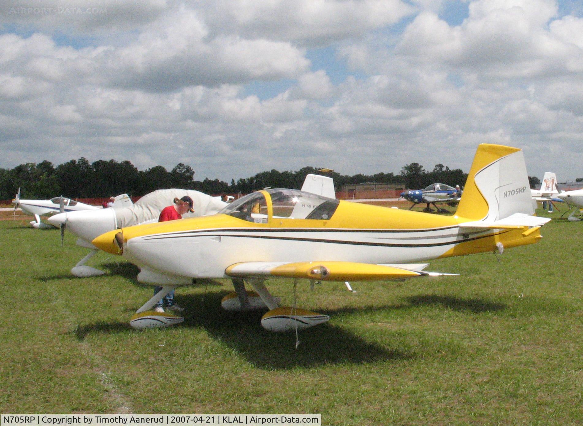 N705RP, 2005 Vans RV-7A C/N 70305, Sun-n-Fun 2007