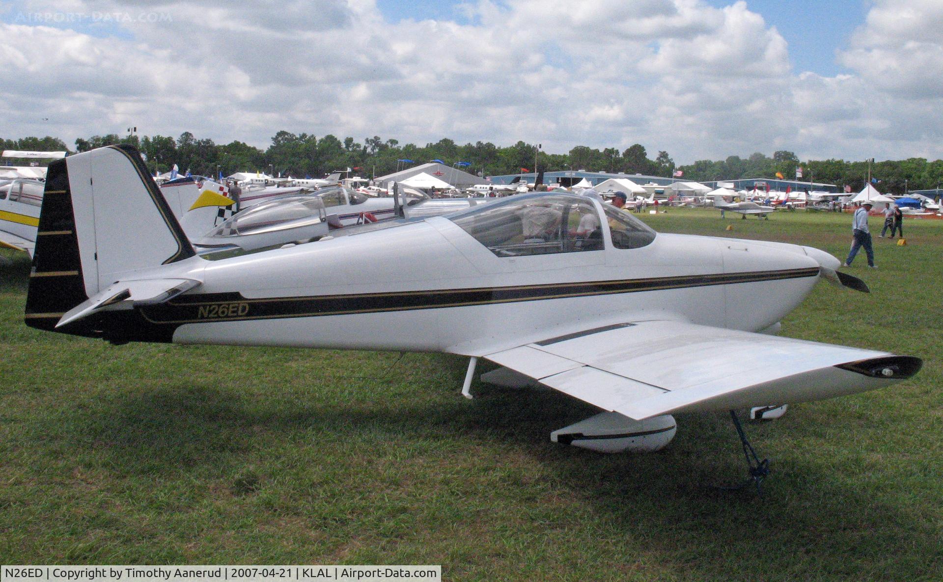 N26ED, 1999 Van's RV-6A C/N 24840, Sun-n-Fun 2007