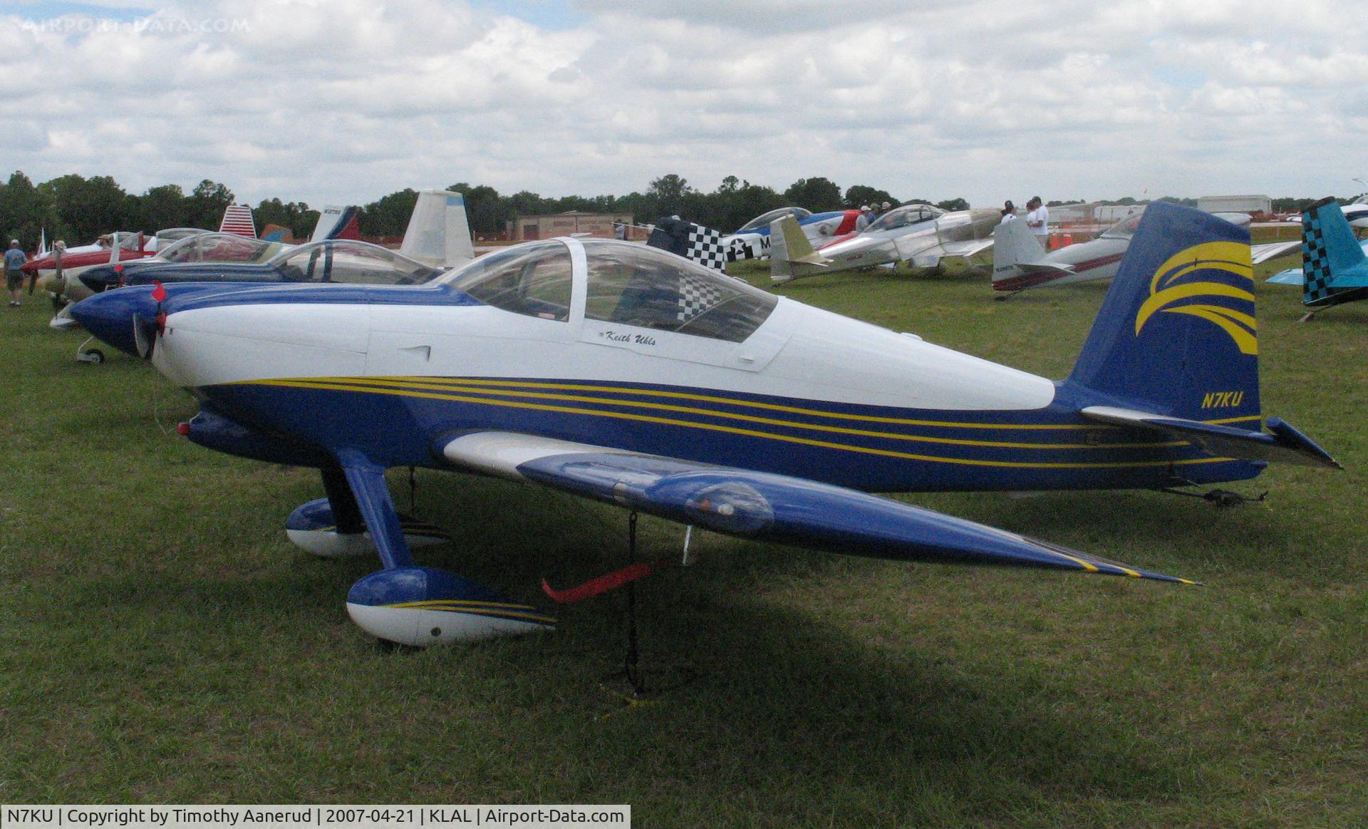N7KU, 2004 Vans RV-7 C/N 71079, Sun-n-Fun 2007