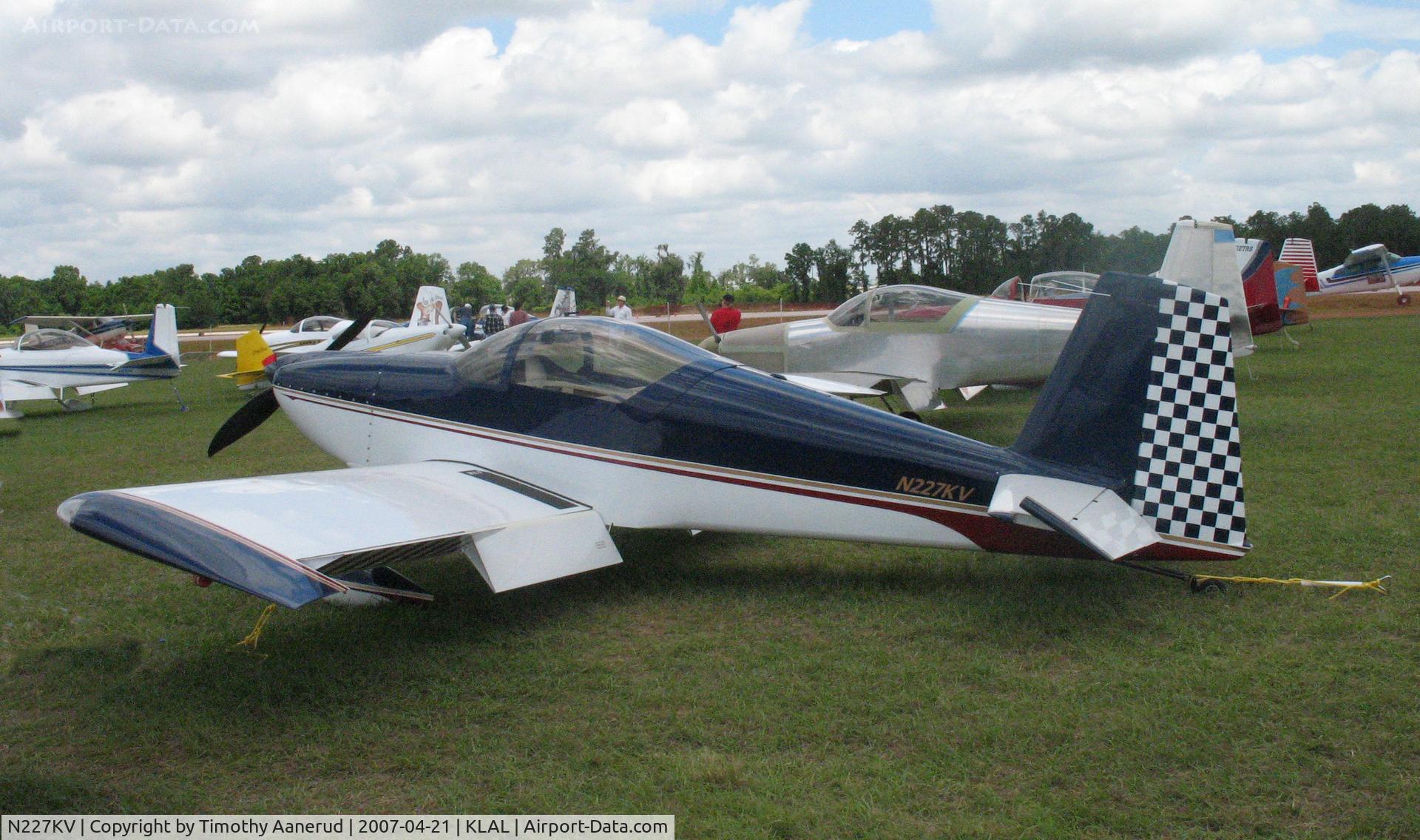 N227KV, 2006 Vans RV-7 C/N 72196, Sun-n-Fun 2007