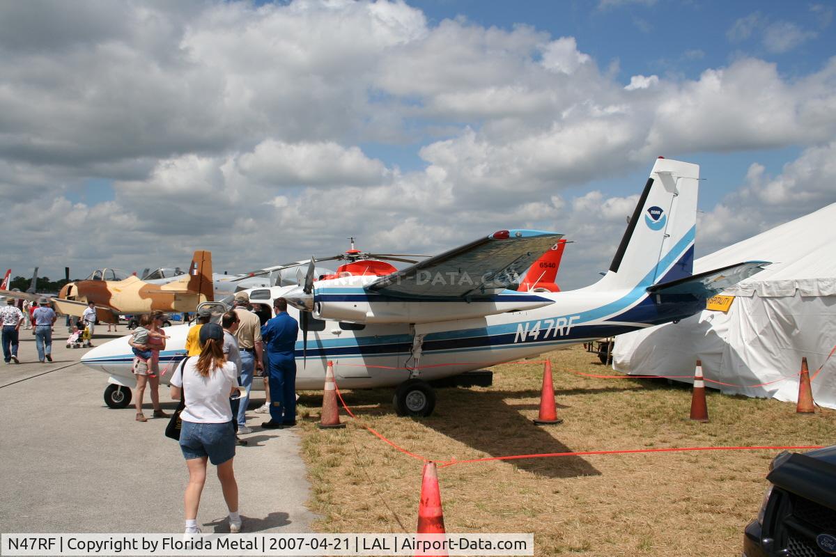 N47RF, 1975 Rockwell International 500-S C/N 3261, NOAA