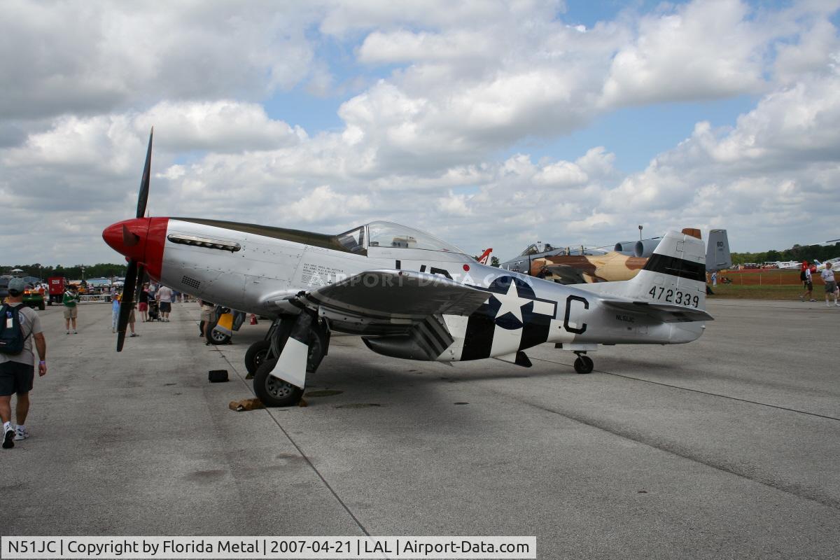 N51JC, 1944 North American P-51D Mustang C/N 122-38798, P-51