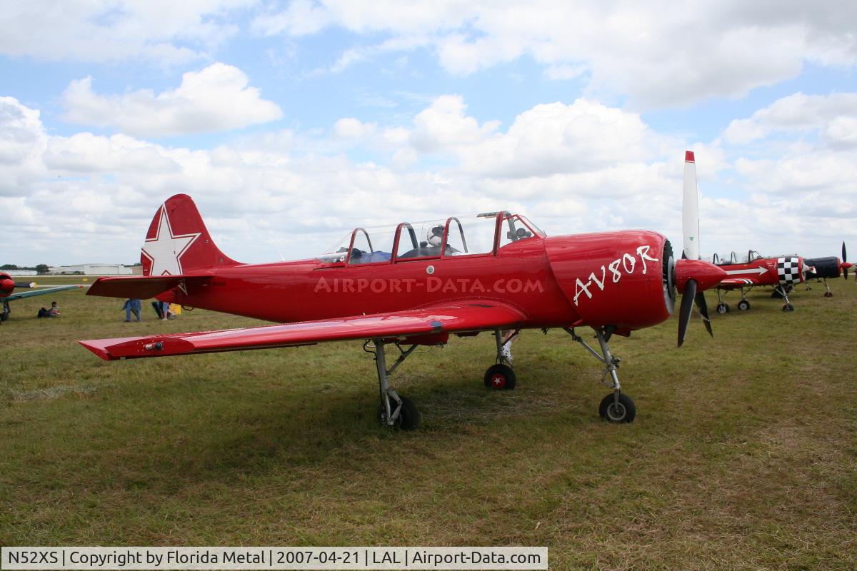 N52XS, Yakovlev (Aerostar) Yak-52W C/N 9912203, Yak-52