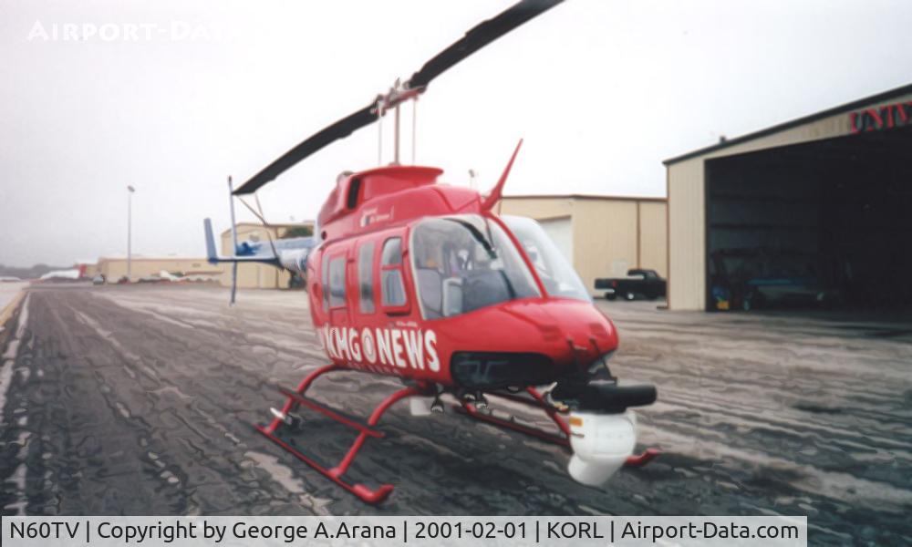 N60TV, 1986 Bell 206L-3 LongRanger III LongRanger III C/N 51181, Photo taken on a hazy February day