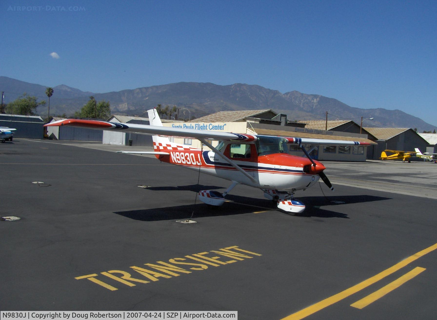 N9830J, 1975 Cessna A150M Aerobat C/N A1500639, 1975 Cessna A150M AEROBAT, Continental O-200 100 Hp