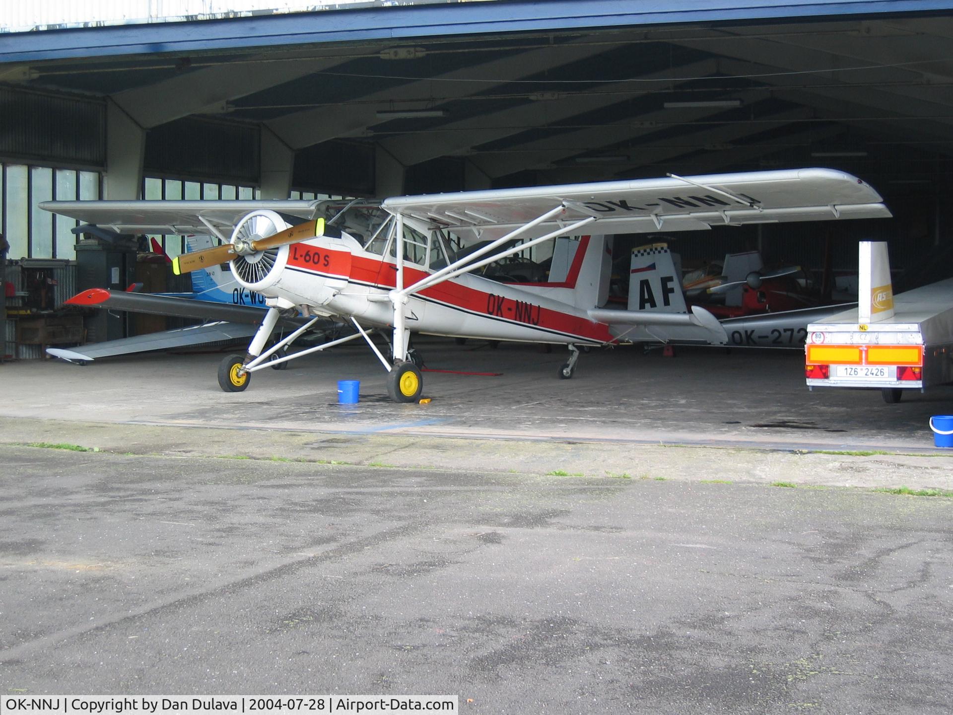 OK-NNJ, 1959 Let L-60S Brigadyr C/N 151215, In the hangar