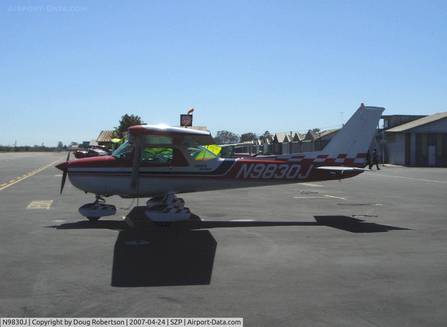 N9830J, 1975 Cessna A150M Aerobat C/N A1500639, 1975 Cessna A150M AEROBAT, Continental O-200 100 Hp