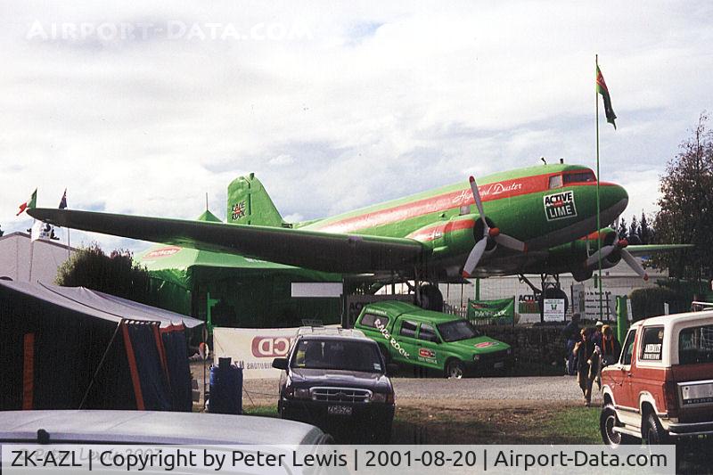 ZK-AZL, 1945 Douglas C-47B-35-DK C/N 33316, now in agricultural showgrounds
