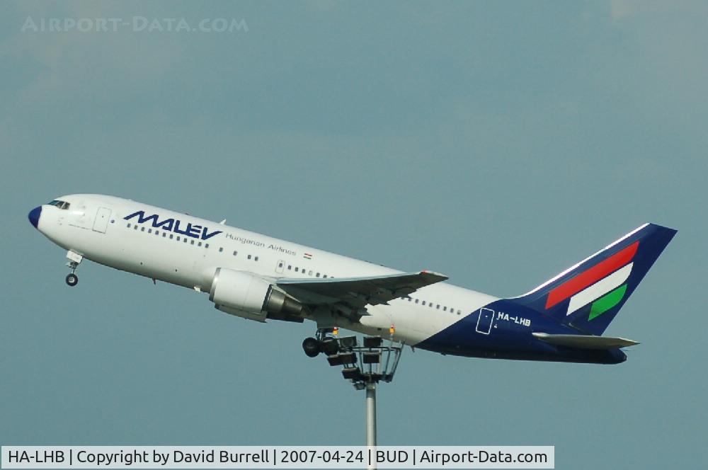 HA-LHB, 1993 Boeing 767-27G/ER C/N 27049, Malev - Taking Off