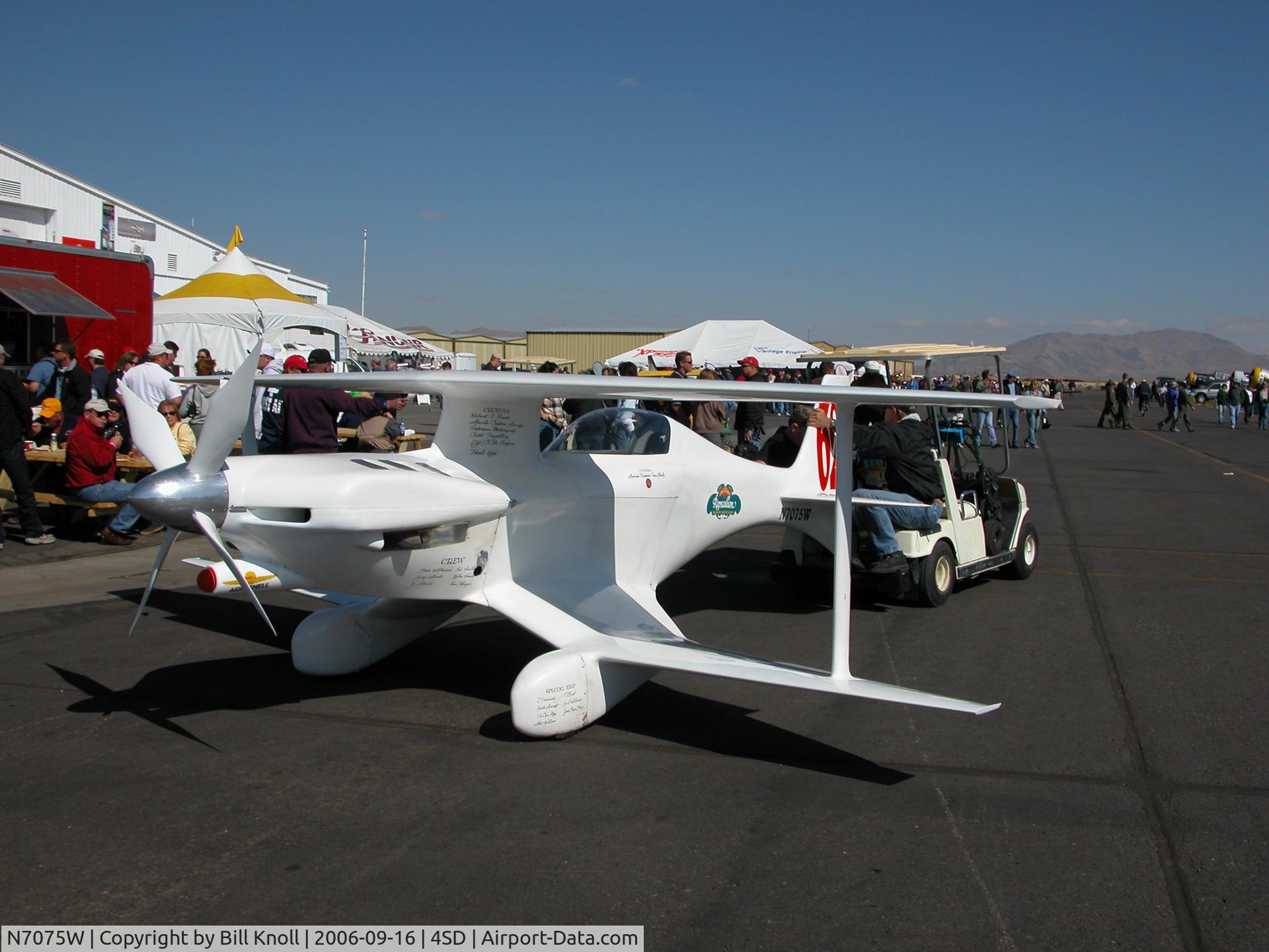 N7075W, Mong Sport Mod C/N ACA-6BA, Rollout for the final heat - 251.98mph
