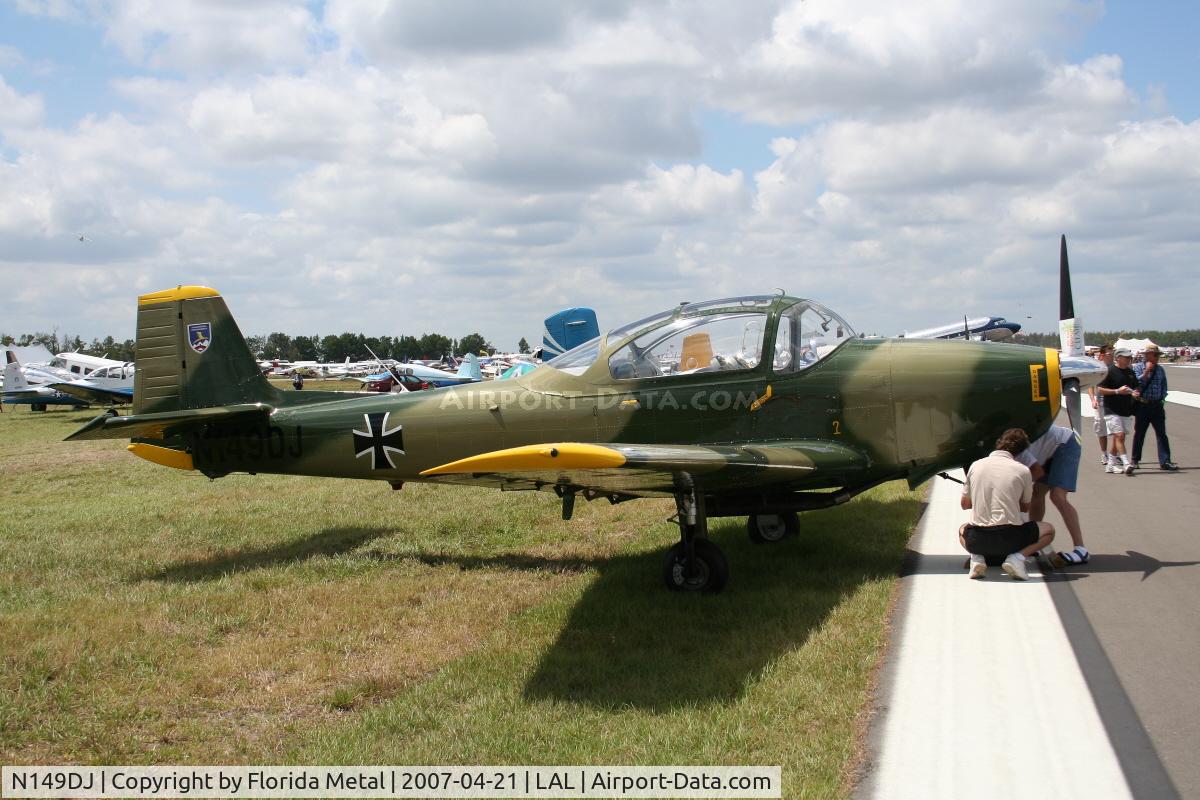 N149DJ, 1959 Focke-Wulf FWP-149D C/N 080, Focke Wulf WFP 149