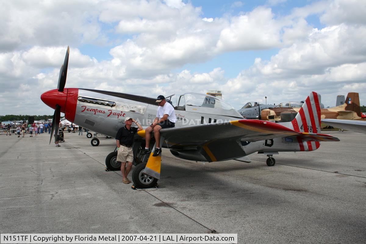 N151TF, 1944 North American P-51D Mustang C/N 122-31591 (44-63865), P-51 Tempus Fugit