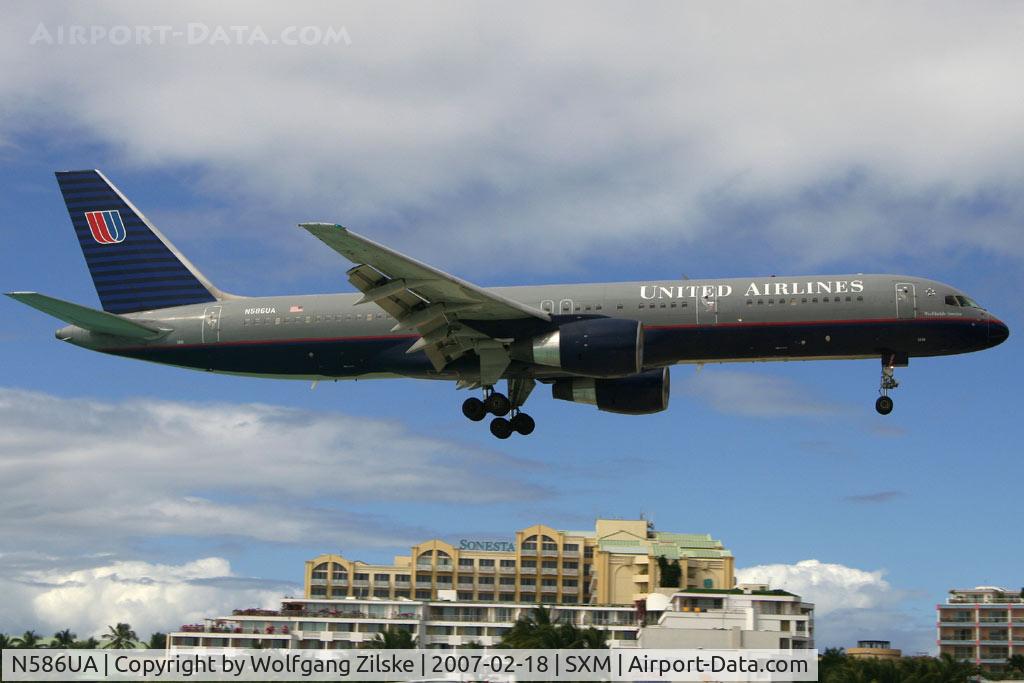 N586UA, 1993 Boeing 757-222F C/N 26710, visitor