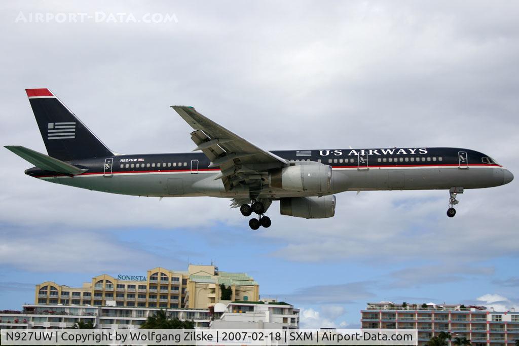 N927UW, 1993 Boeing 757-2B7 C/N 27123, visitor