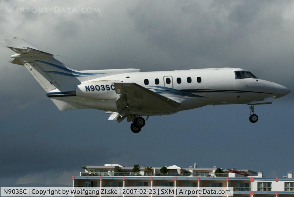 N903SC, 1977 Hawker Siddeley HS.125 Series 700A C/N 257004, visitor