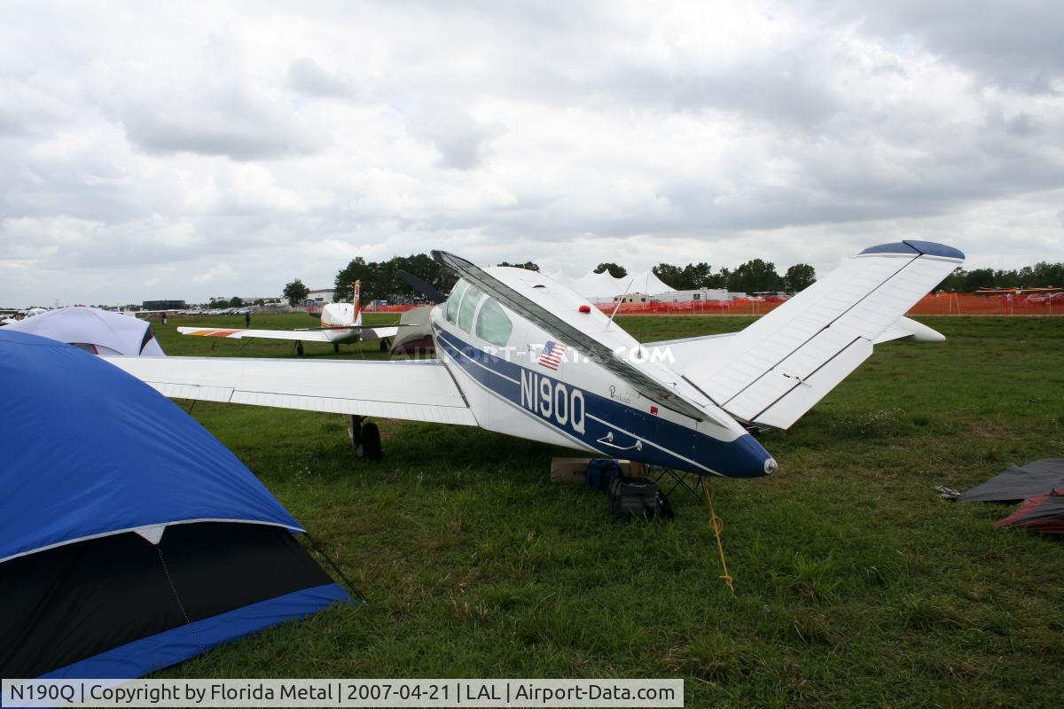 N190Q, 1964 Beech S35 Bonanza C/N D-7551, S35