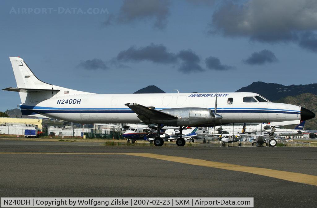 N240DH, Fairchild SA-227AT Merlin IVC C/N AT-602, visitor