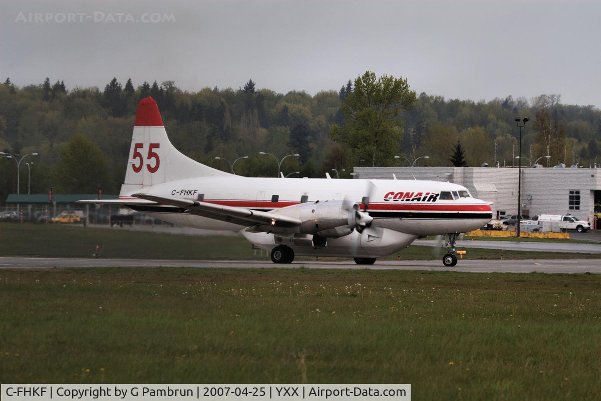 C-FHKF, 1955 Convair CV-440-12 (CV-580) C/N 374, 1955 Convair 440