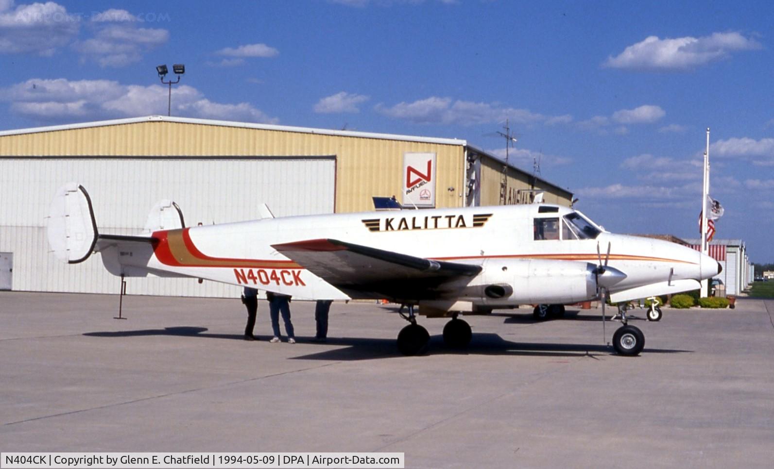 N404CK, 1953 Beech C-45H Expeditor C/N AF-297, C-45H 51-11740 modified