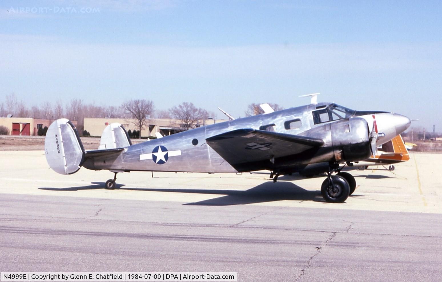 N4999E, 1952 Beech C-45H Expeditor C/N AF-835, C-45H 52-10905, ex N4449E used by Viking Express