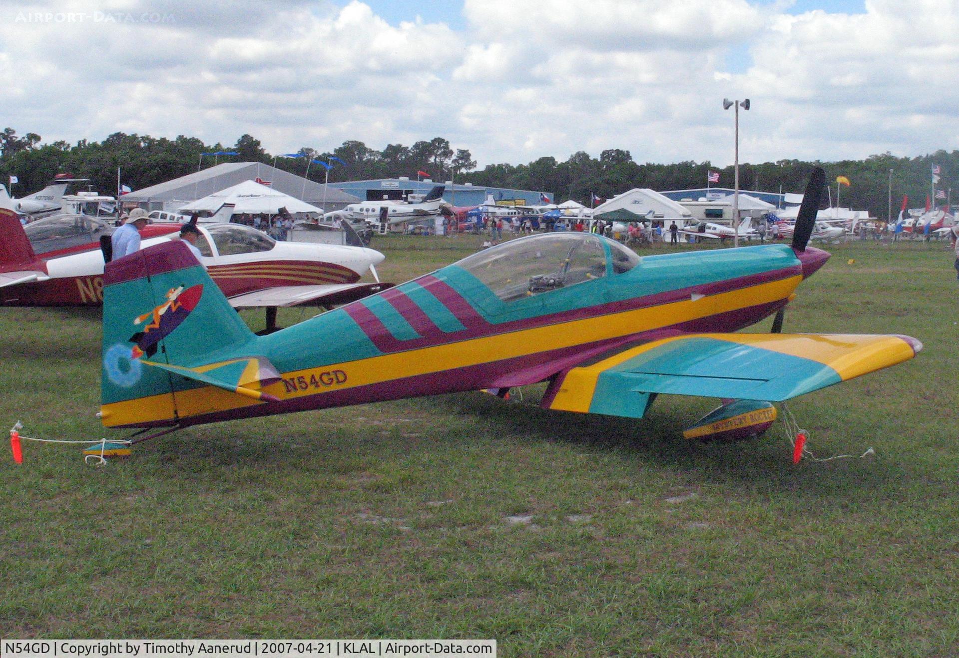 N54GD, 2003 Harmon Rocket C/N 006, Sun-n-Fun 2007