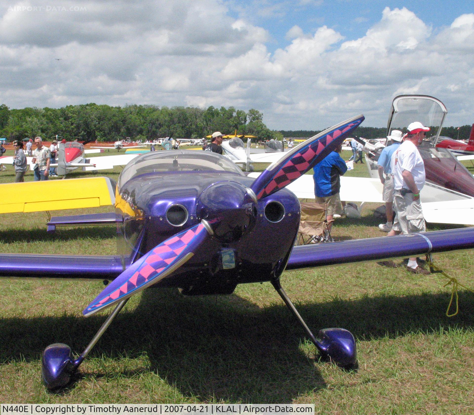 N440E, 2004 Vans RV-6 C/N 60504, Sun-n-Fun 2007