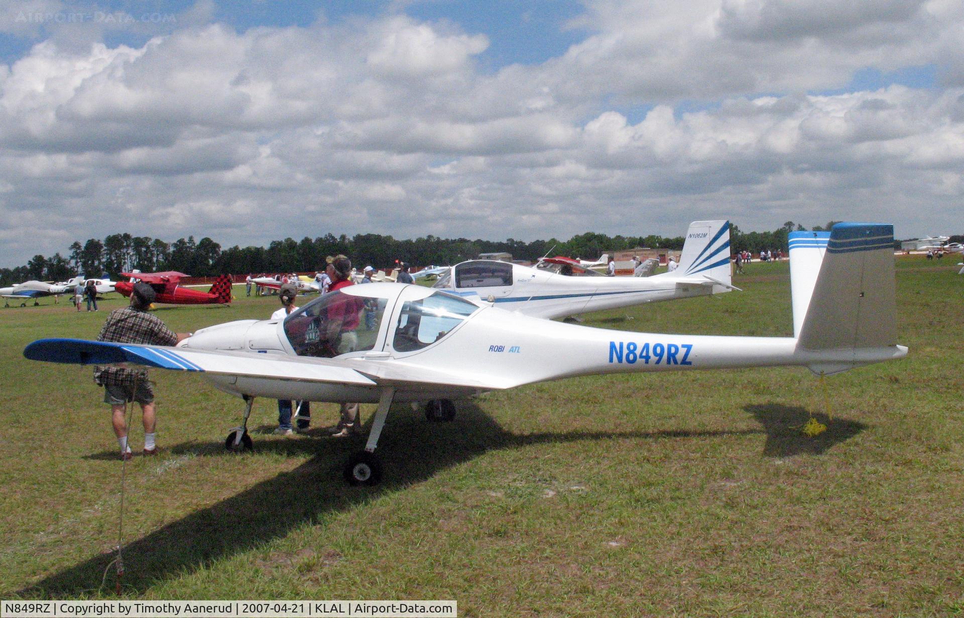 N849RZ, 2006 Robin ATL C/N 002, Sun-n-Fun 2007