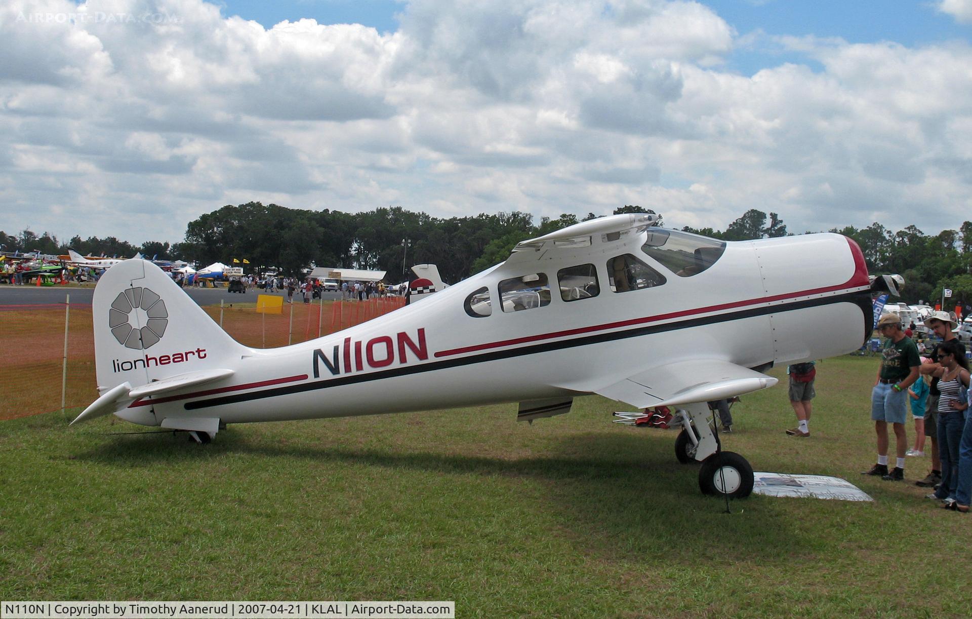 N110N, 2004 Obert Neal LIONHEART C/N GA-LH-007, Sun-n-Fun 2007