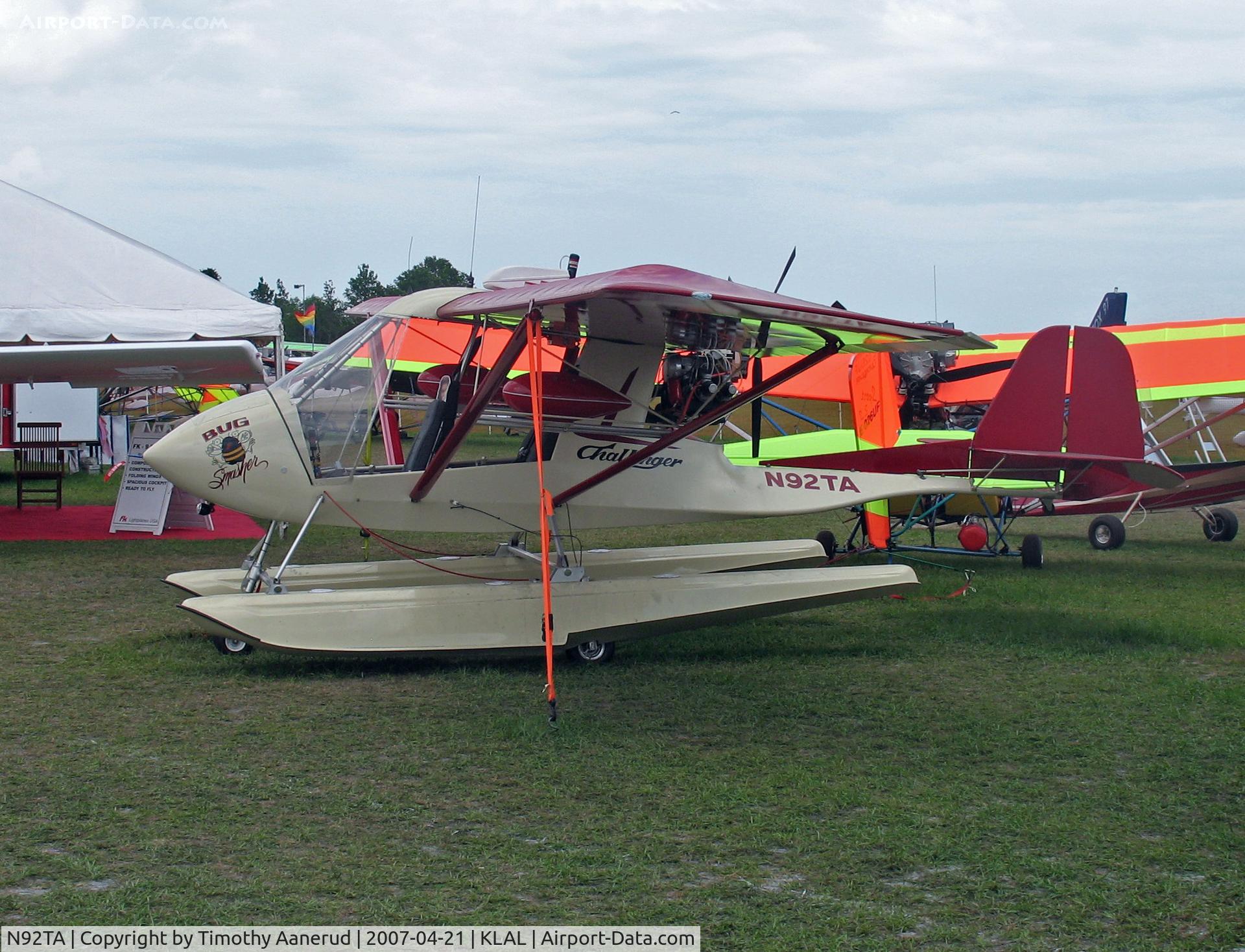 N92TA, 2002 Quad City Challenger II C/N CH2-0102-2176, Sun-n-Fun 2007