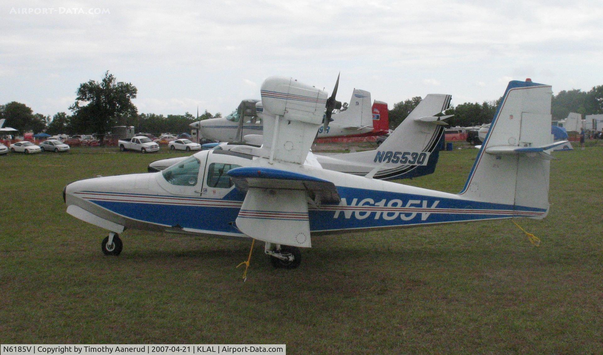 N6185V, 1977 Lake LA-4-200 Buccaneer C/N 838, Sun-n-Fun 2007